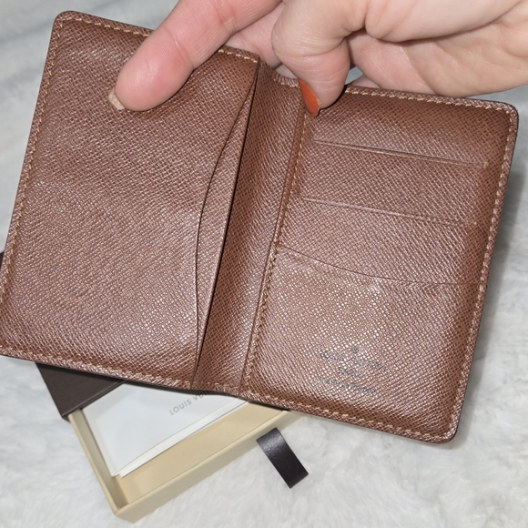 Louis Vuitton Monogram Bifold Card Organizer EUC - Picture 10 of 11